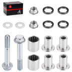 Front Upper A-Arm Bushings Pivot Bearing Kit for Suzuki Quadsport Z400 (2003–2008)