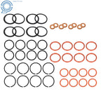 Set of 8 Diesel Fuel Injector O-Ring Seals for Ford Powerstroke (1995–2003)