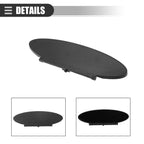 Sun Visor Vanity Mirror Cover for Porsche - Driver/Passenger Side, Black