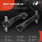 2X Rear Upper Control Arms for Honda CR-V (1997–2001) Civic (1988–2000)