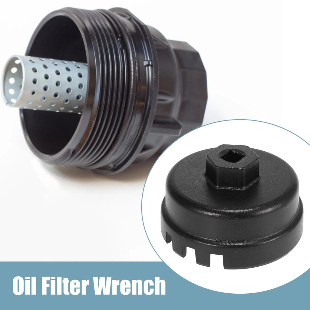 Oil Filter Wrench 14 Flutes 6 Slots 64.5mm for Toyota Camry 