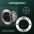4X 1" Wheel Spacers 4x156 3/8"x24 for Polaris RZR Ranger Kawasaki