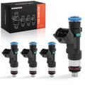 Set of 4 Fuel Injectors for Nissan Altima Rogue Sentra (2007–2013)