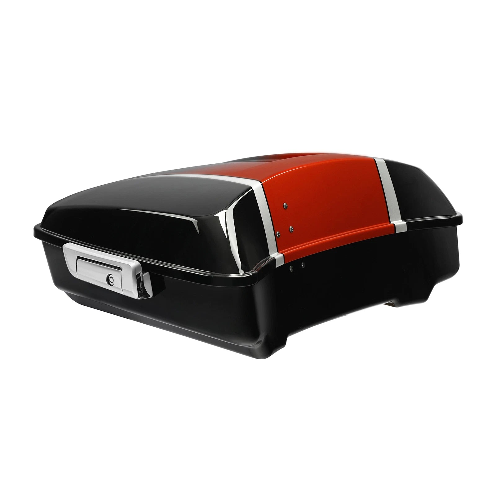 Chopped Trunk for Harley Touring (2014–2023) Sunset Orange/Sunset Black Fade