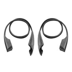 Car Front L+R Door Rubber Seals for BMW F01 F02 740i 750i 740Li (2008-2015)