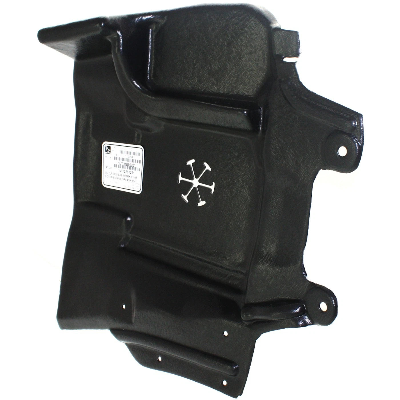 Engine Splash Shield for Mitsubishi Outlander (2003–2006) Passenger Side Lower