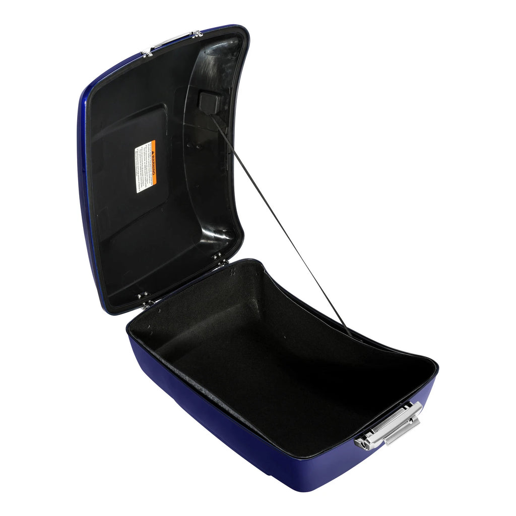 King Trunk for Harley Touring Electra Road Glide (2014–2026) Blue/Black Sunglo