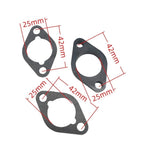 Carburetor Kit with 3 Gaskets for ZFENG 715473 138432 138437 138462