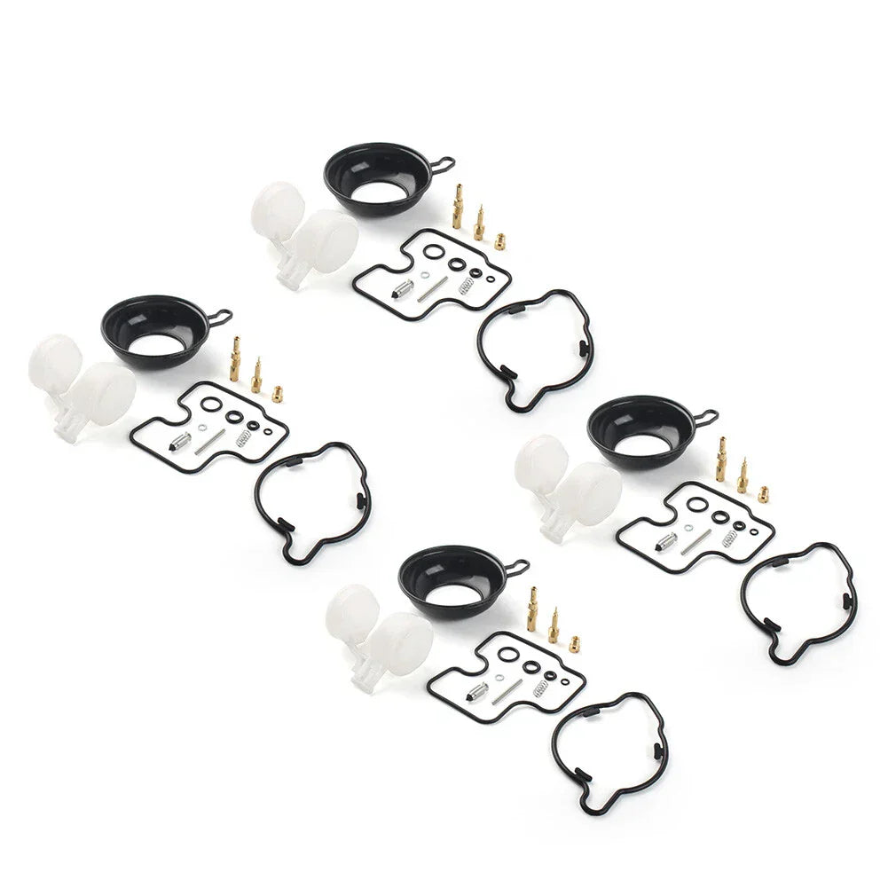 Carburetor Repair Kit Float Diaphragm 4 x Set for Honda CBR900RR (1996-1999)