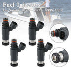 Set of 4 Fuel Injectors 15710-66D00 for Suzuki DF60-DF70 (1998–2009)
