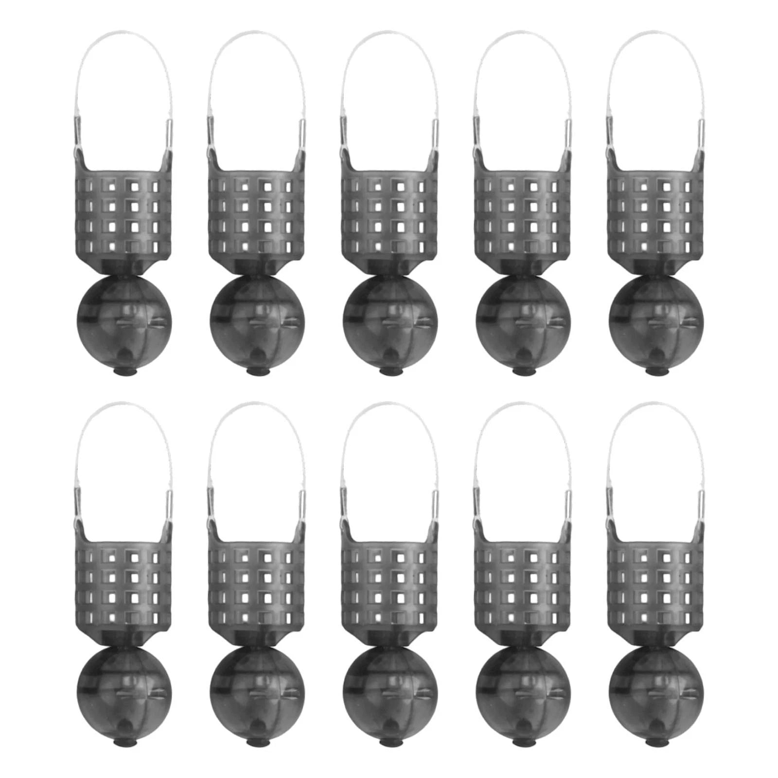 Bait Trap Set of 10 Pcs Floating Design for Fishing