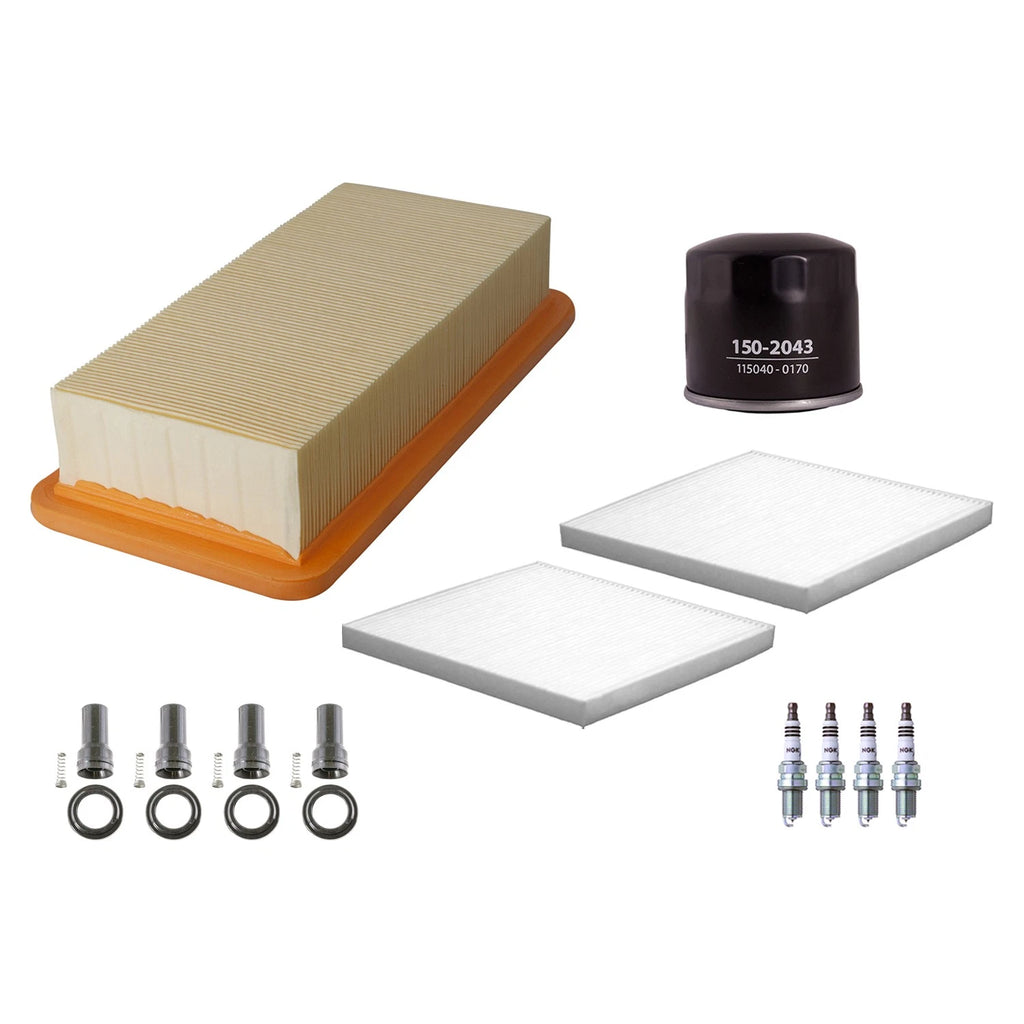 Tune Up Kit with 4 NGK Spark Plugs & Boots for Kia Rio/Rio5 (2012–2017)