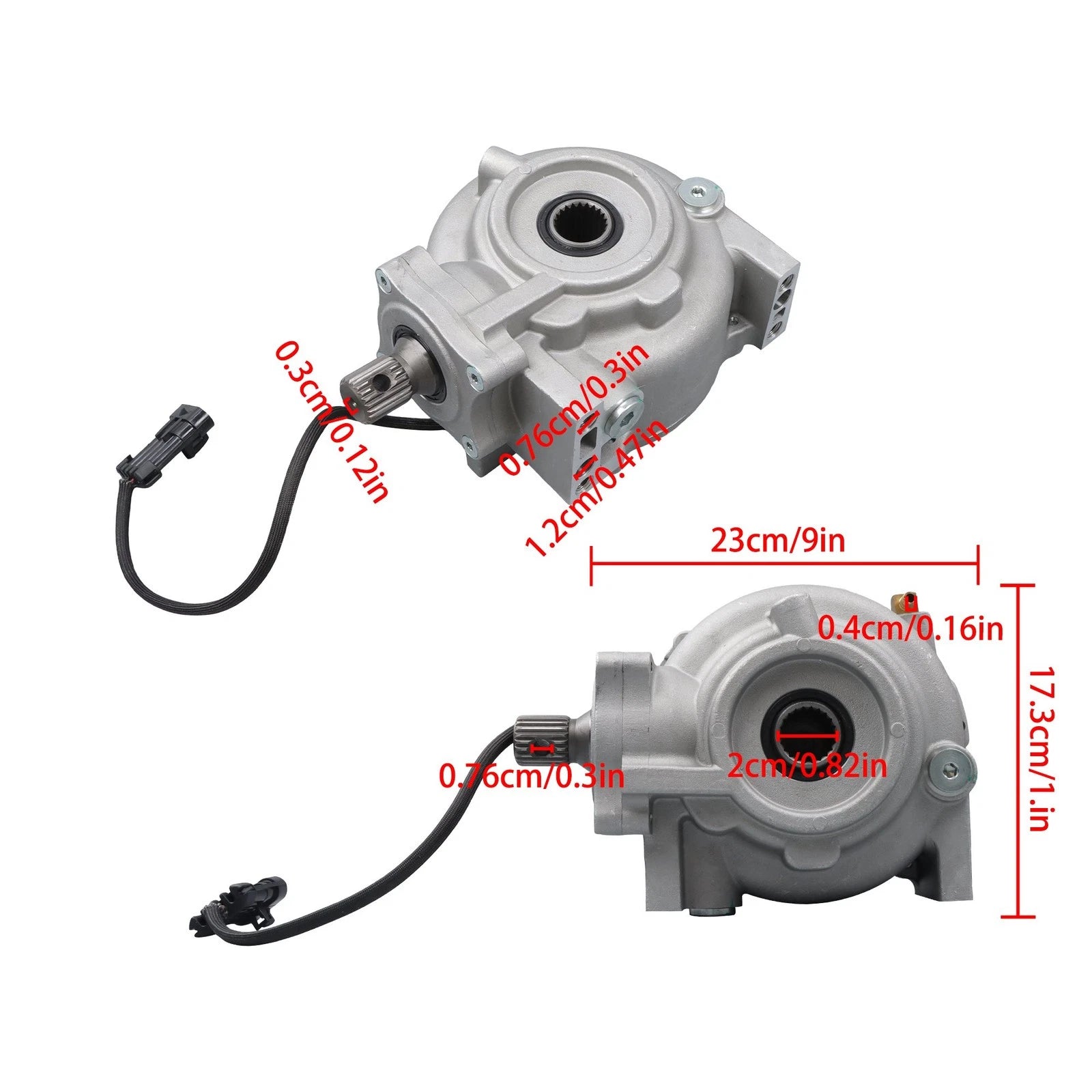 Front Gear Case Differential for Polaris RZR 800 (2008-2010)