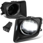 LED Projector Fog Lights for Toyota Tundra (2014–2021) - Smoked Lens, Switch, Bezels