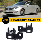 2X Headlight Lamp Mount Bracket for Lincoln MKZ (2013–2016)