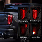 Full LED Tail Light Brake Lamp for GMC Sierra 1500 2500 3500 (2019–2024)