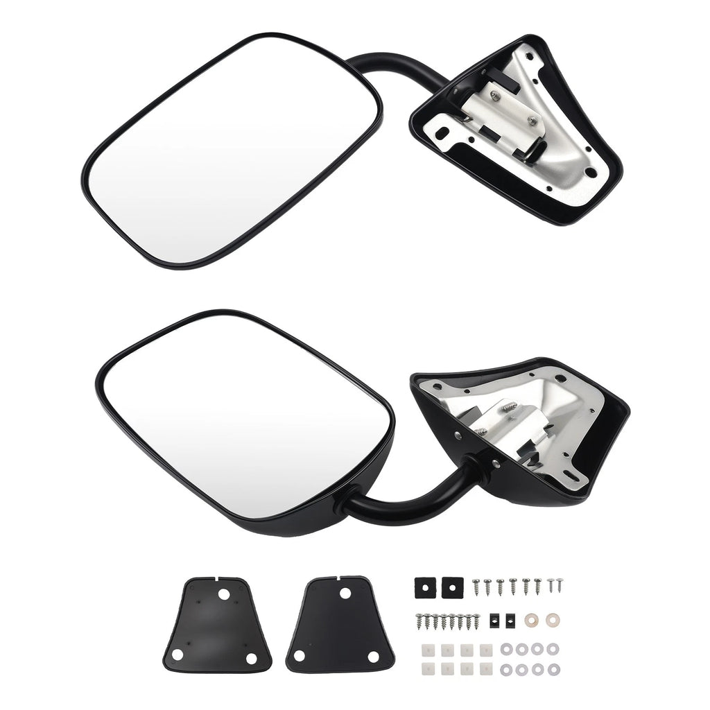 Set of 2 Manual Side Mirrors for Chevrolet C2500 (1994–2000) Left Right
