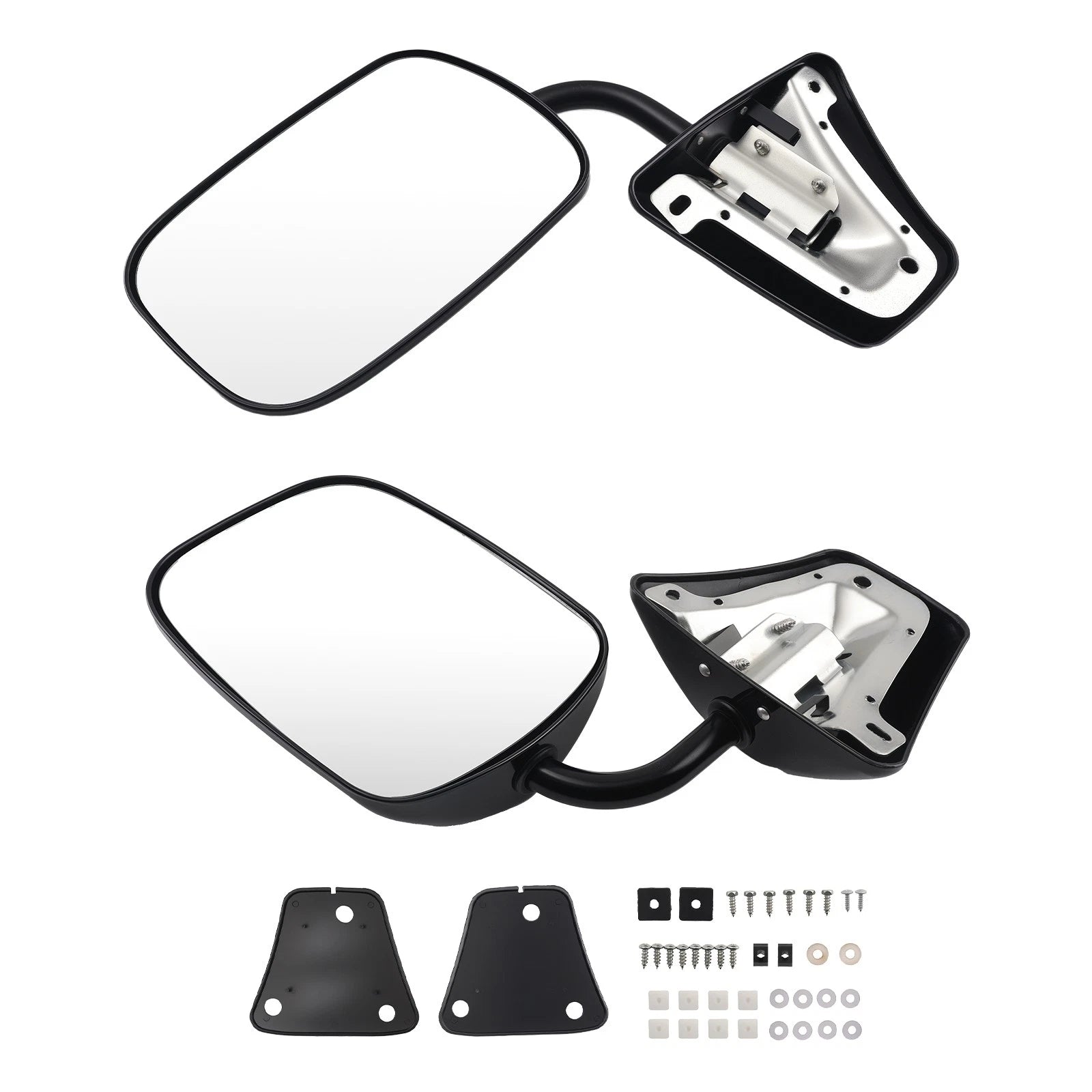 Set of 2 Manual Side Mirrors for Chevrolet C2500 (1994–2000) Left Right