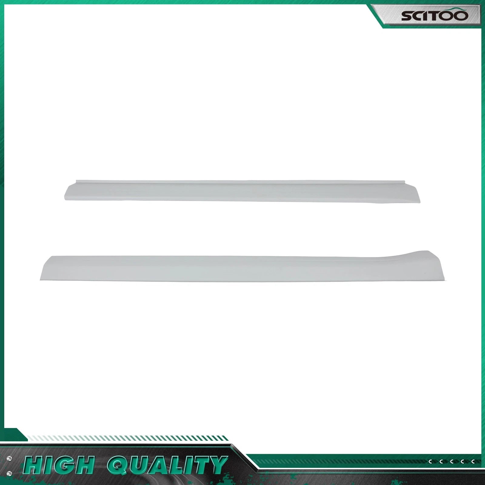 2 Rocker Panels for Ford Focus (2008–2011) 2.0L Sedan 4-Door
