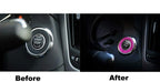 Alloy Purple Engine Start Button Ring Cover Trim for Infiniti (2010-2024)
