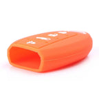 Orange Silicone Smart Key Fob Shell Cover for Nissan 370Z, Altima (2009-2022)