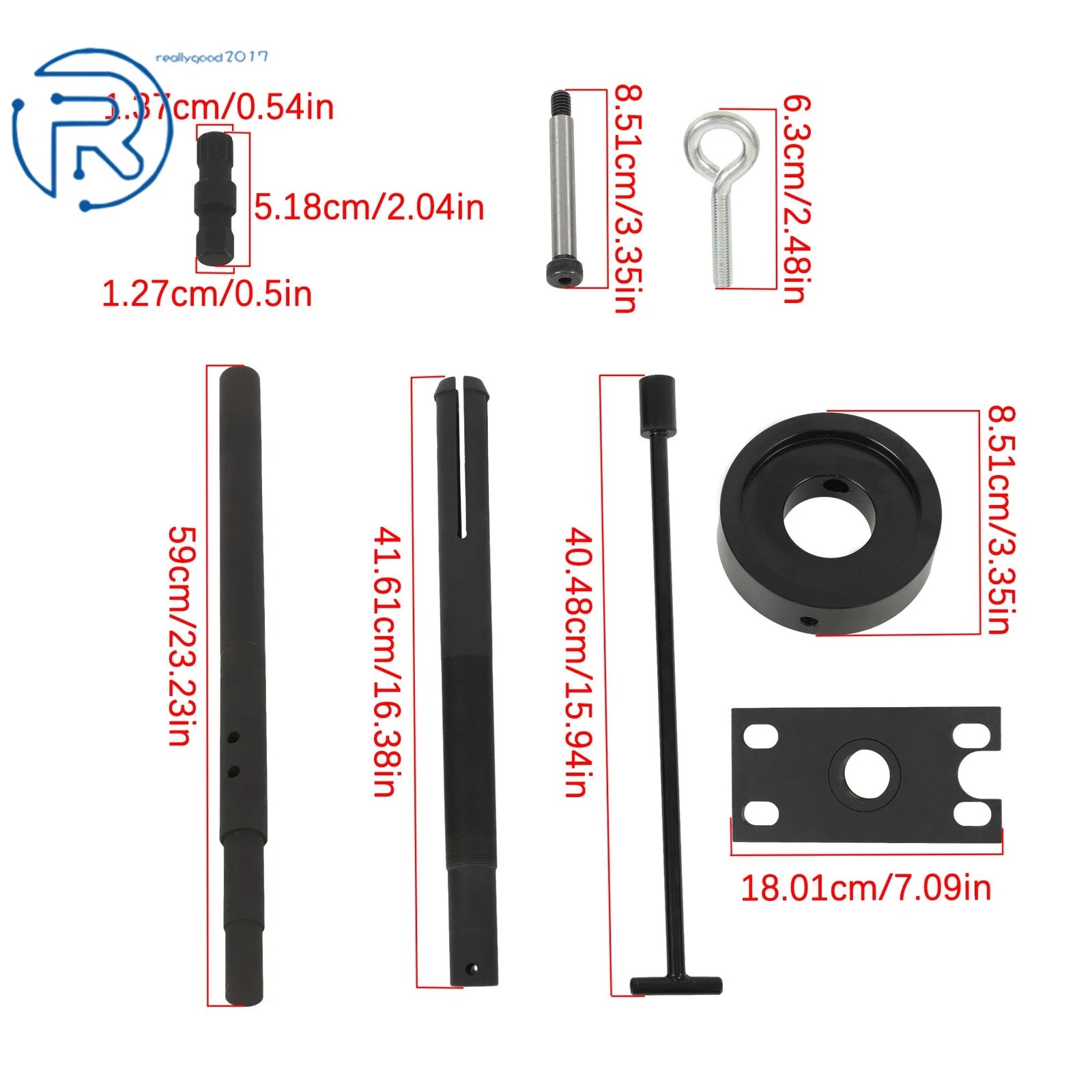 Gimbal Bearing Puller and Alignment Tool for Mercruiser Alpha 1 (MR, Bravo)