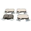 Set of 4 Textar 2502801 Front Slotted Brake Pads for BMW F22 F23 F30 F32 F33 F34 I12