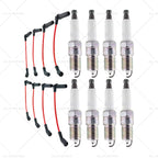Set of Ignition Leads Spark Plugs for Holden VZ Commodore (2004–2006) 19351569
