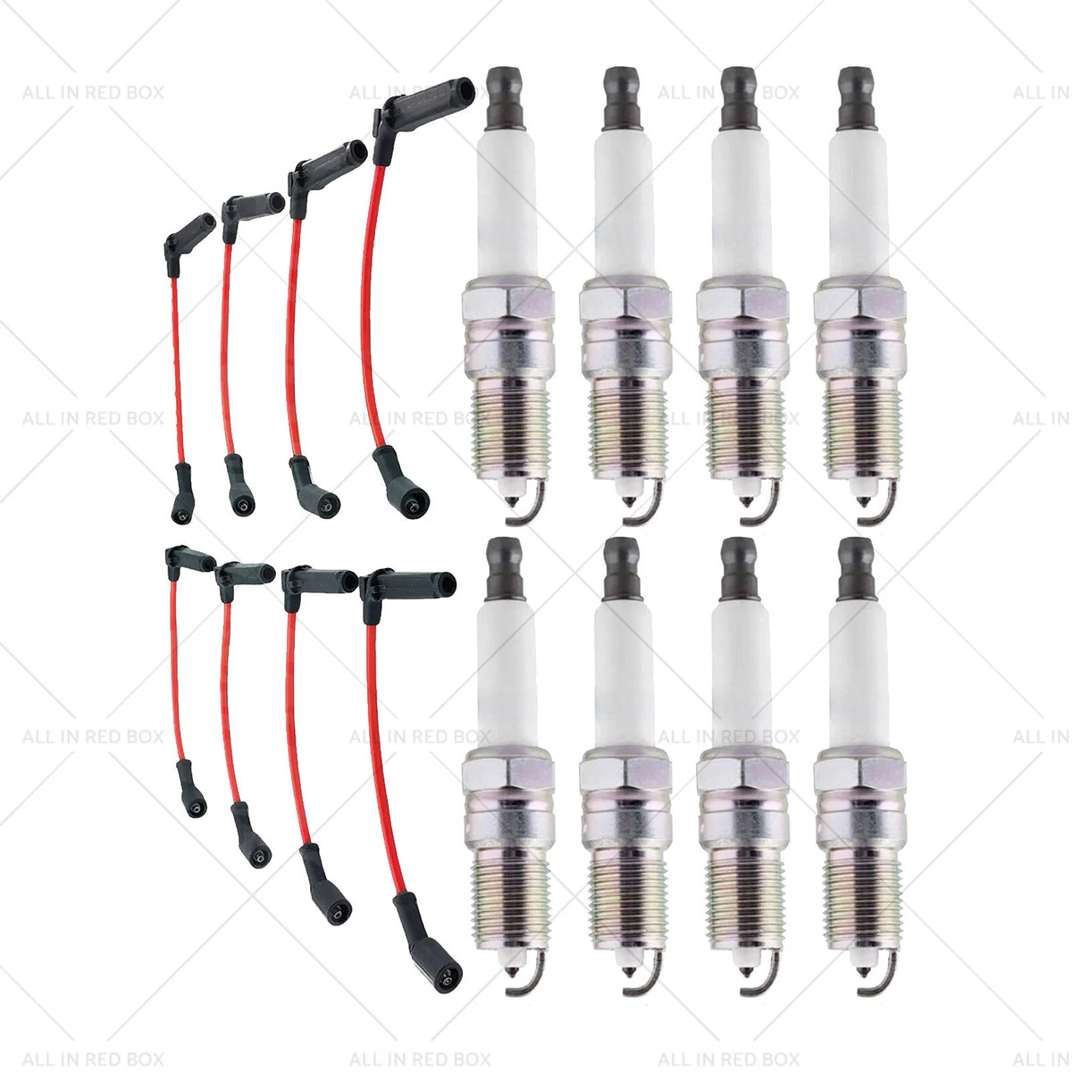 Set of Ignition Leads Spark Plugs for Holden VZ Commodore (2004–2006) 19351569