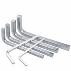 L Shape Square Wrench Set of 3-10mm for Automotive Repair Tools
