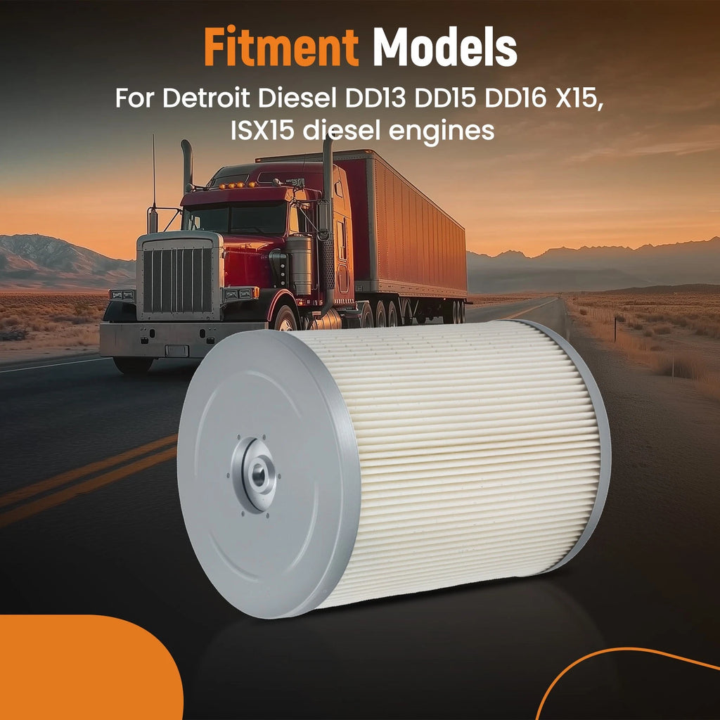 Fuel Filter Set for Detroit X15 ISX15 (2021–2024)