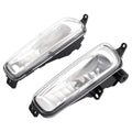 Set of 2 Front Clear Fog Lights with Bulbs for Ford Focus (2015–2017)