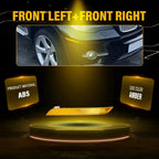 Set of 2 Front Bumper Amber Side Marker Reflectors for BMW X6 E71 E72 (2008–2014)