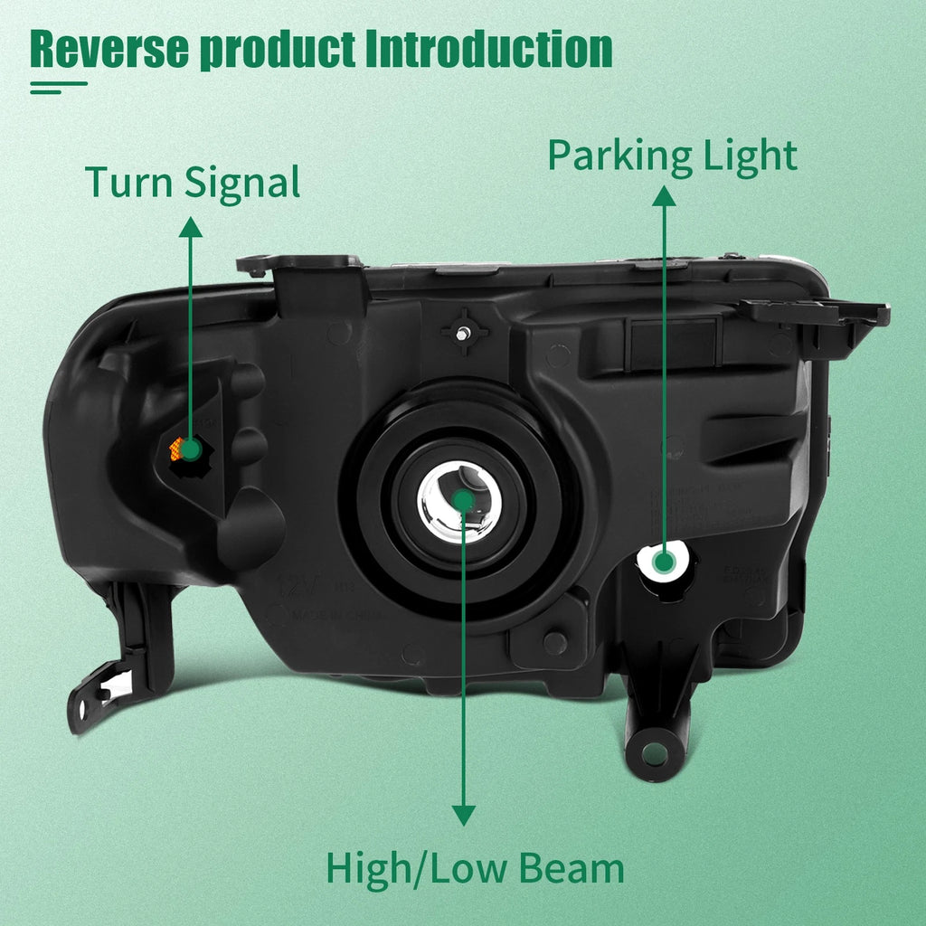 Headlight Assembly Pair for Ford Escape (2008-2012)