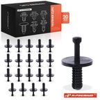 20Pcs Nylon Interior Trim & Engine Intake Duct Retainers for BMW