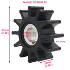 Impeller Kit 12 Blade with Gaskets for Sherwood 9000K