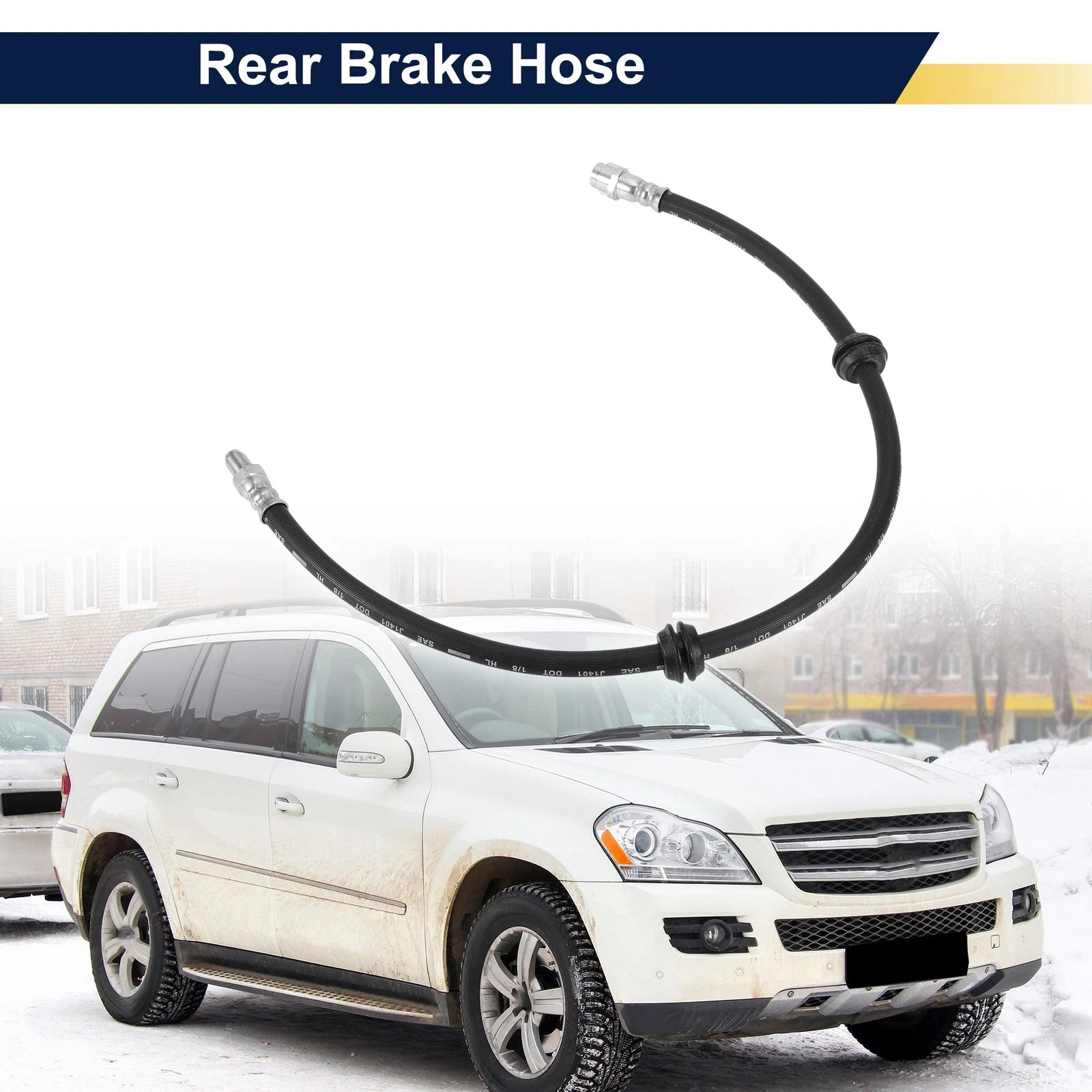 Rear Brake Hose for Mercedes-Benz GL320 (2006–2009) No. 1644200248
