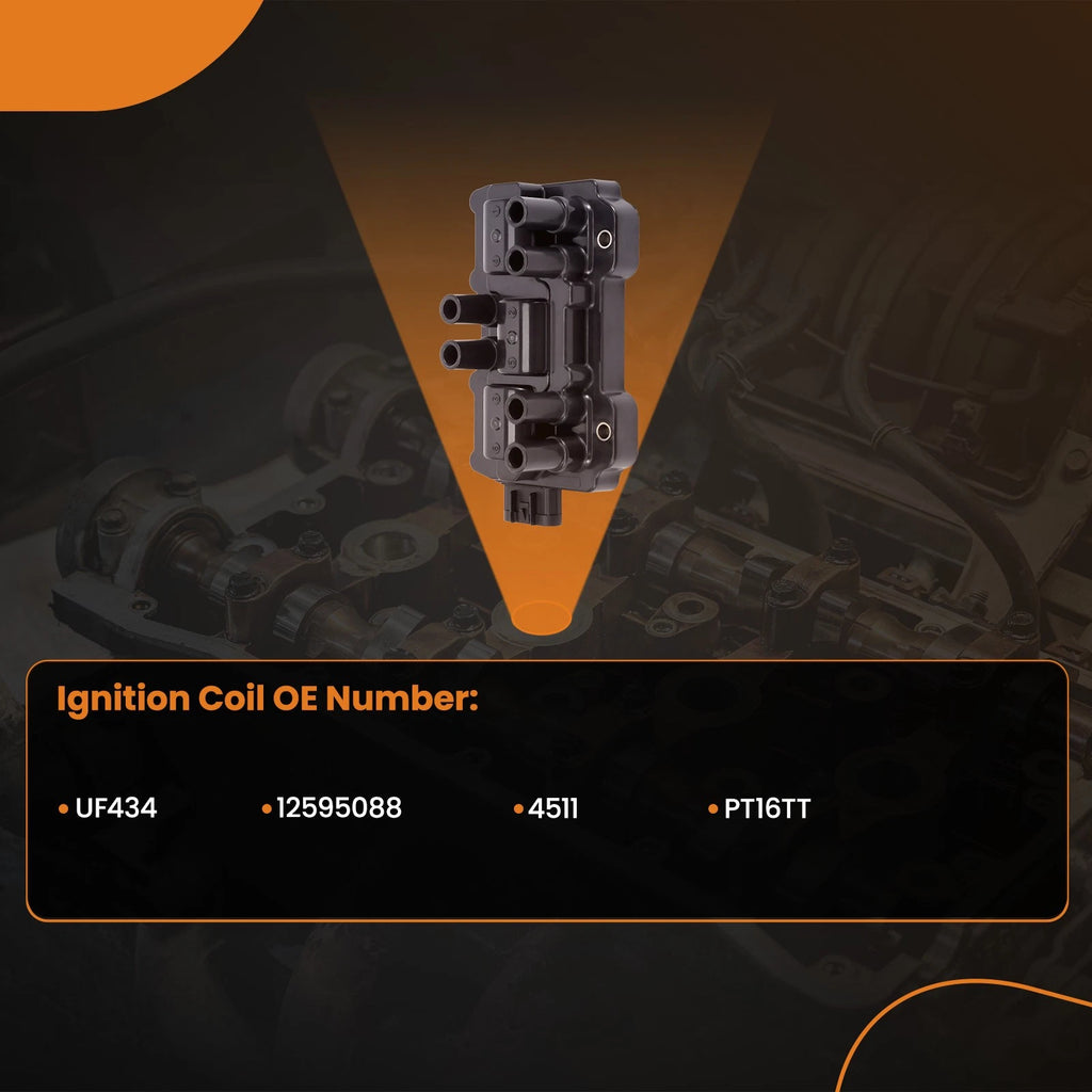 Ignition Coil & Spark Plug for Buick Rendezvous (2006–2007) 12587153