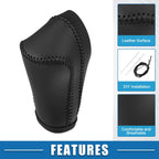 Gear Shift Lever Cover for Honda CR-V (2007–2011) - Black Stitches