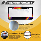 Universal License Plate Frame for Stainless Steel (Rust Proof 2025-2025)