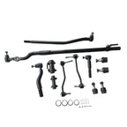 12pc Front Drag Sway Bar End Link Tie Rod for Ford F-250 SD (2000-2005)