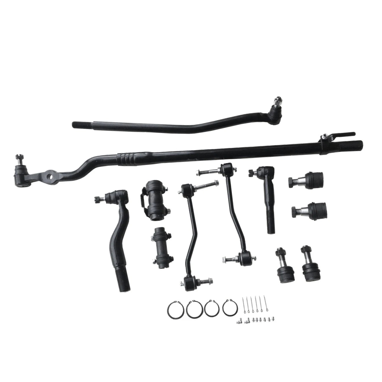 12pc Front Drag Sway Bar End Link Tie Rod for Ford F-250 SD (2000-2005)