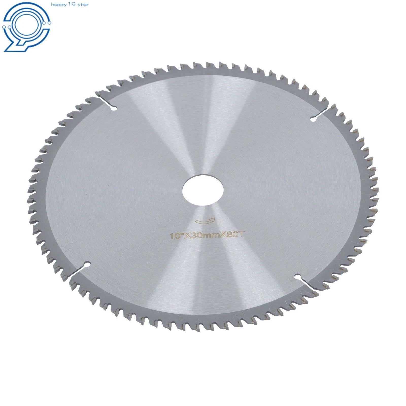10" 30mm 80T TCT Saw Blade for Multi-Purpose Cutting