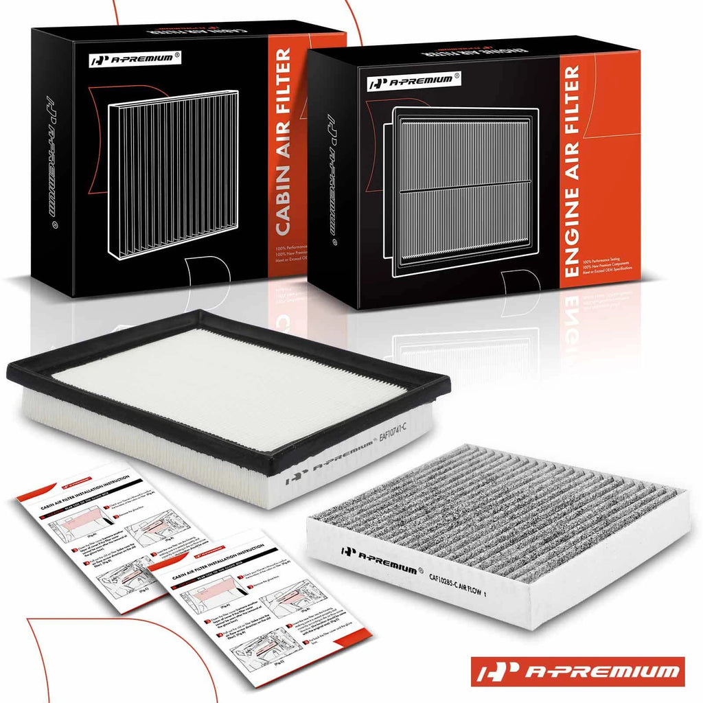 Engine & Activated Carbon Cabin Air Filter for Lexus Toyota (2013–2020)