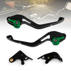 Short Clutch Brake Lever for Suzuki GSXR600 750 (2006–2010) GSXR1000 (2005–2006) T9