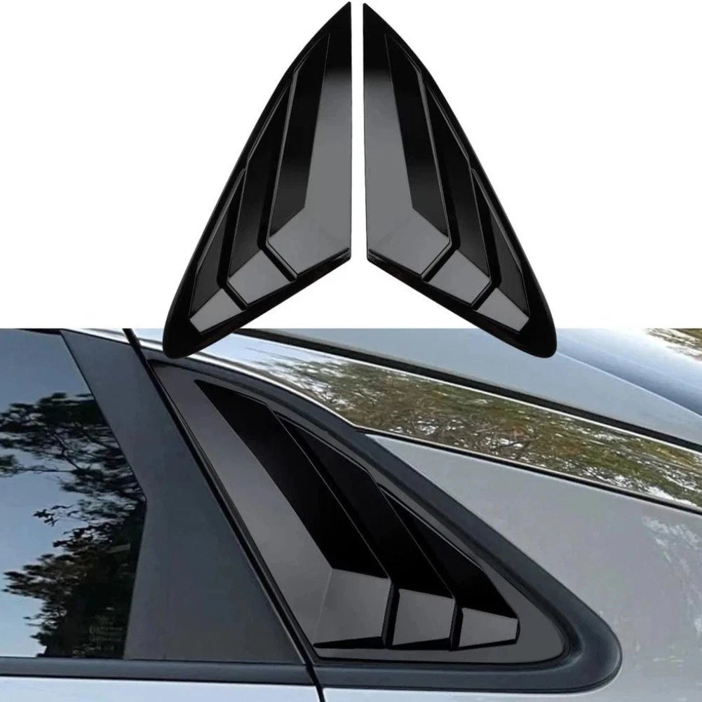 Rear Side Window Louvers for Kia K5 GT (2021–2025) Gloss Finish