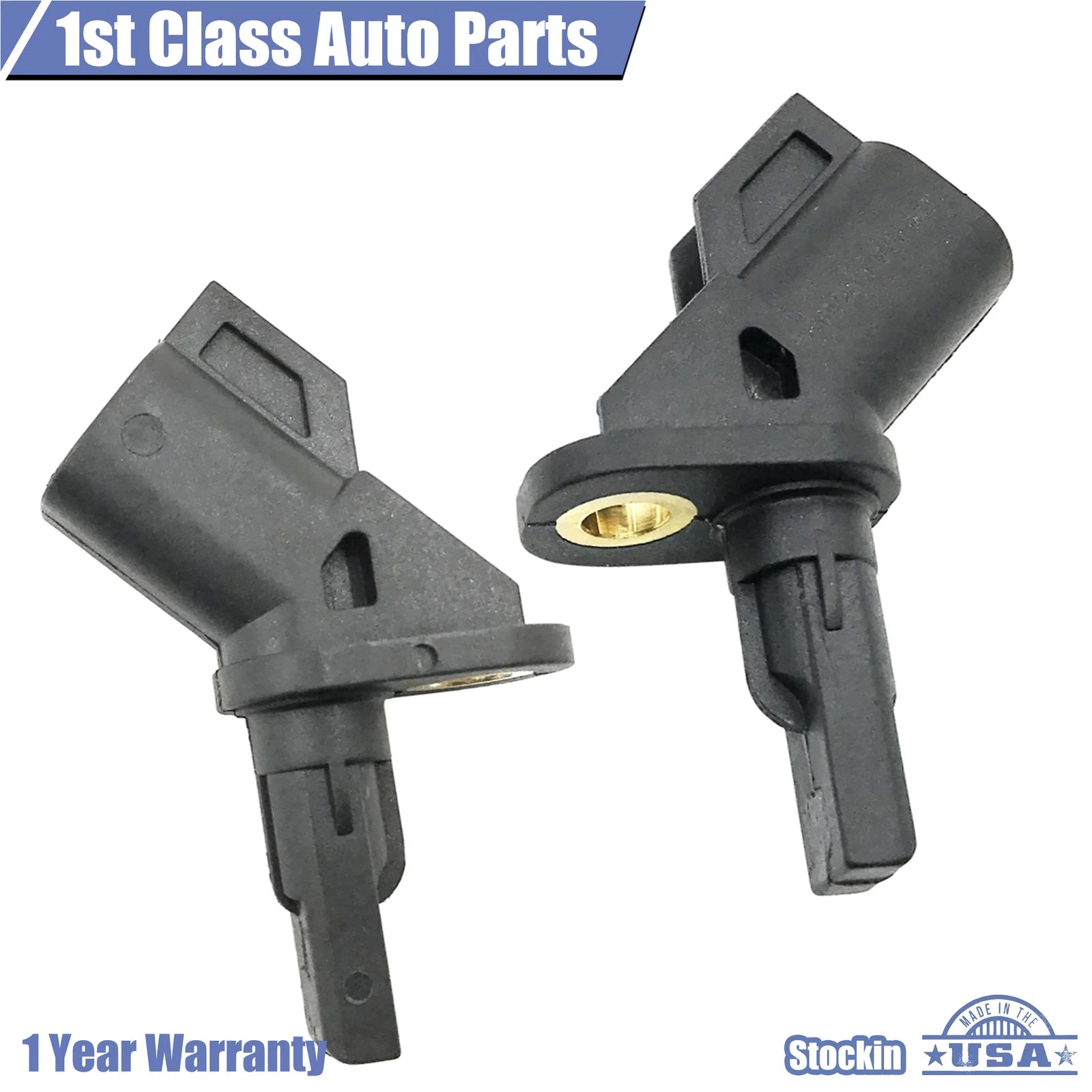 Set of 2 ABS Wheel Speed Sensors for Mazda 3 (2004-2015)