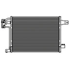 Replacement A/C Condenser w/Mt Repair Part For 2007-2011 Jeep Wrangler