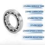 Deep Groove Ball Bearing 30x55x9mm for Scooter Skateboard (1 Pc)