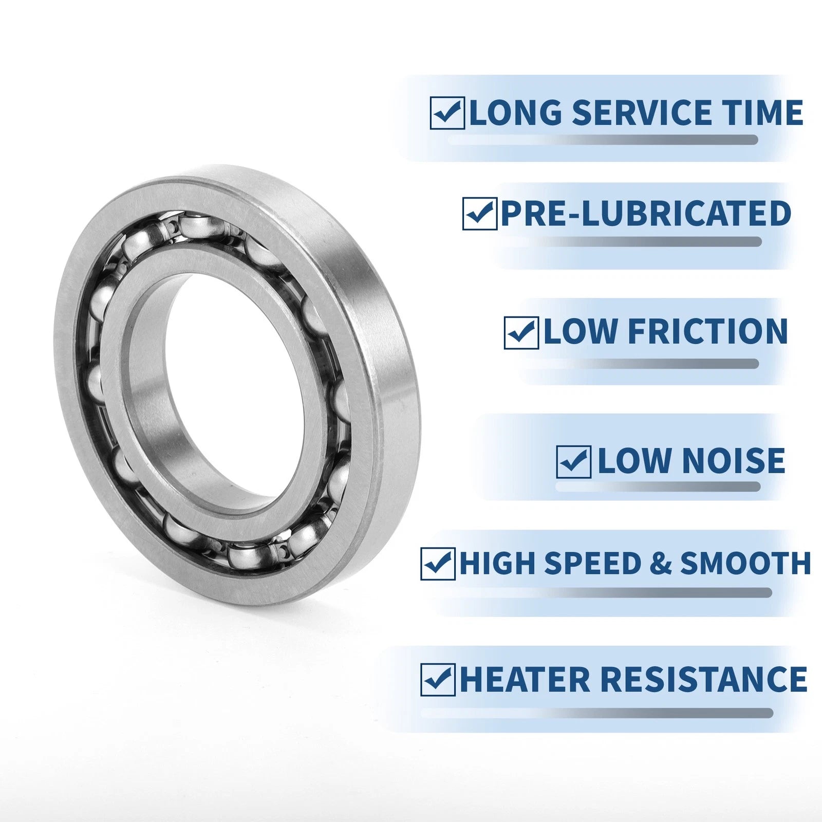 Deep Groove Ball Bearing 30x55x9mm for Scooter Skateboard (1 Pc)
